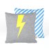 Coussin Eclair Néon